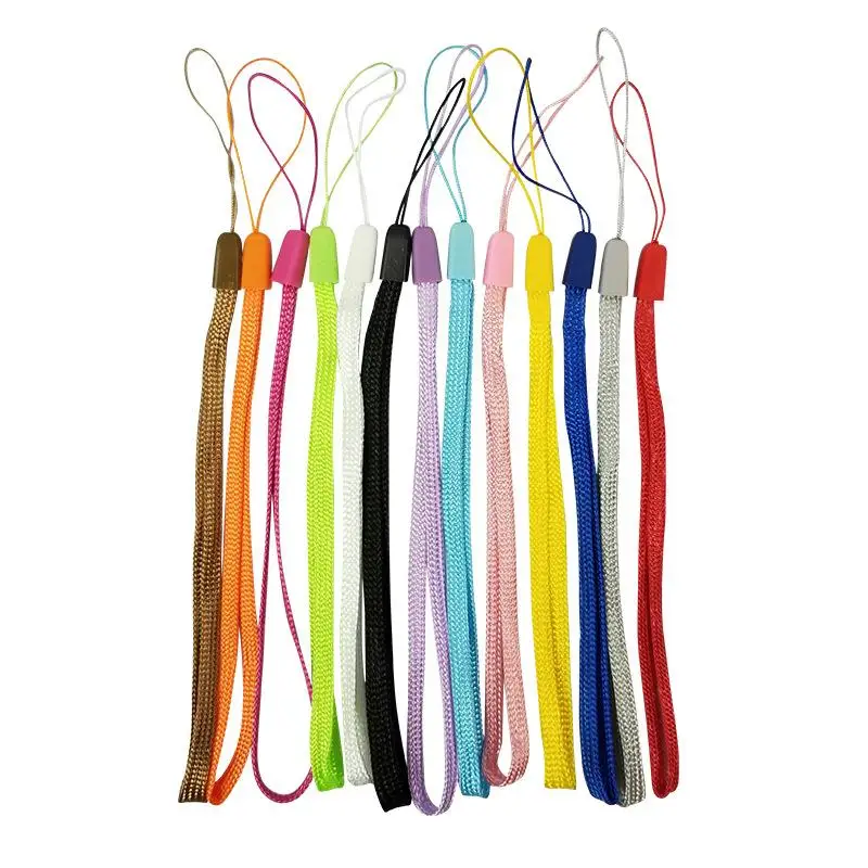 50 Pcs Mobile Phone Strap String Colorful Rope Lanyard Hand Wrist Strap for PSP PS5 Flashlight Fan U Disk Selfie Stick