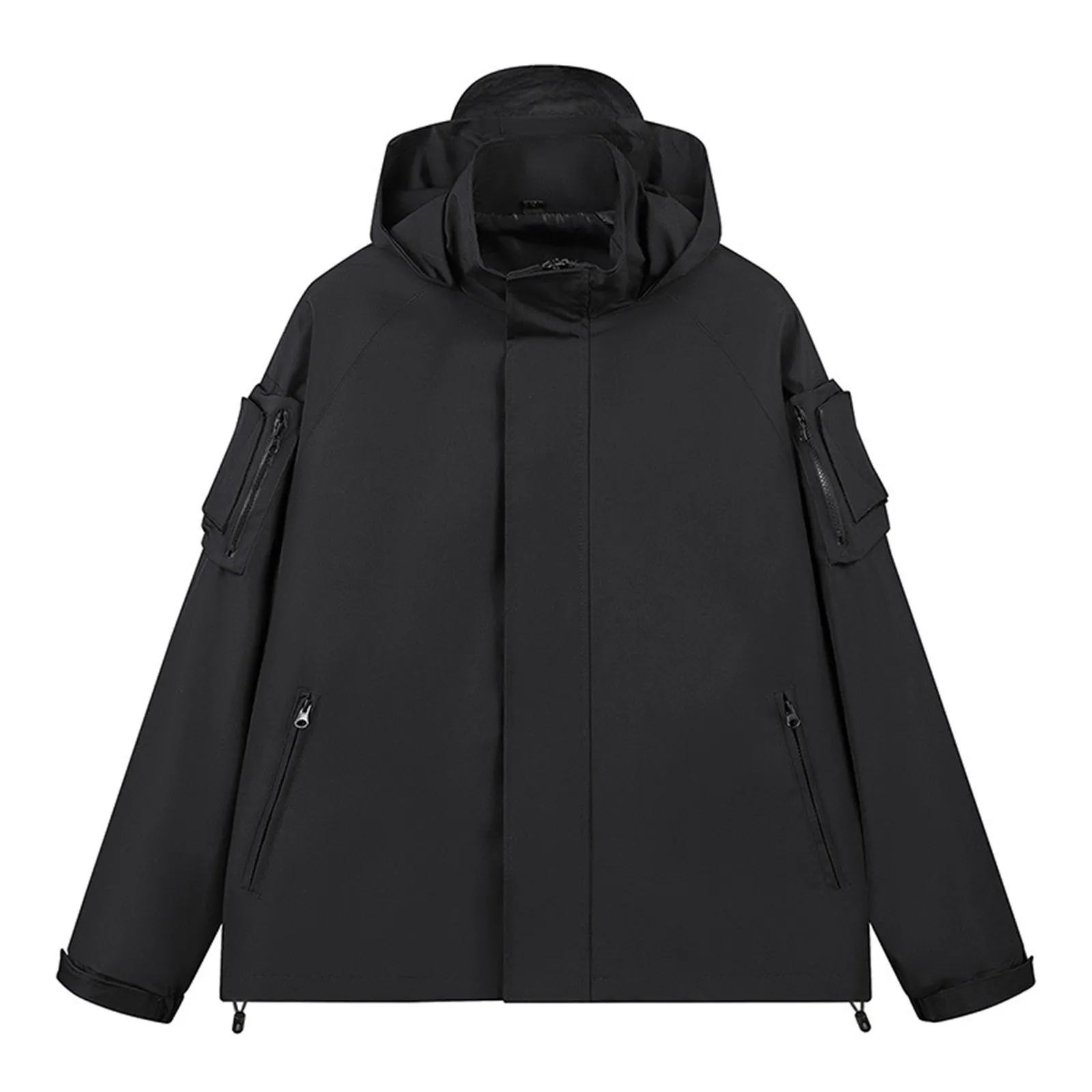 

2024 Men's Solid Color Outdoor Men's Jacket Thin Windproof Solid Color Couple Jacket Jackets Coats Men