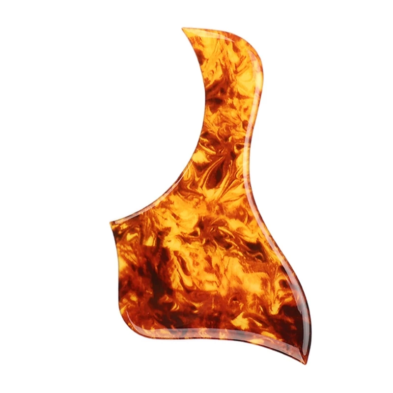 1PC Cellulose Guitar Pickguard Scratch Plate Self-Adhesive Pickguard Sticker Guard Plate for Cool Acoustic Guitar Parts