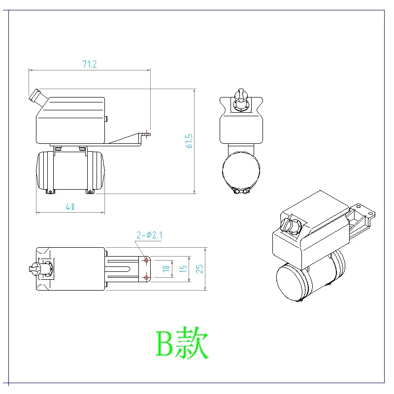 LESU Kunststoff Harnstoff Tank B Metall Lufttank für RC MAN 1/14 Traktor Lkw Fernbedienung Spielzeug Tamiyaya Anhänger Dumper Th02575-SMT3