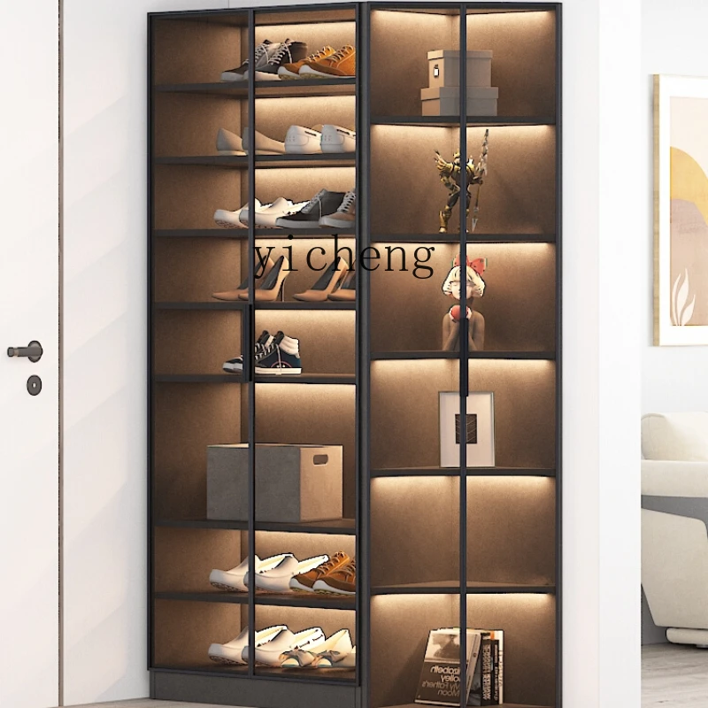 XL Shoe Cabinet Home Doorway Entrance Entrance Entrance Layered Partition Save Extremely Narrow Small Storage Fantastic