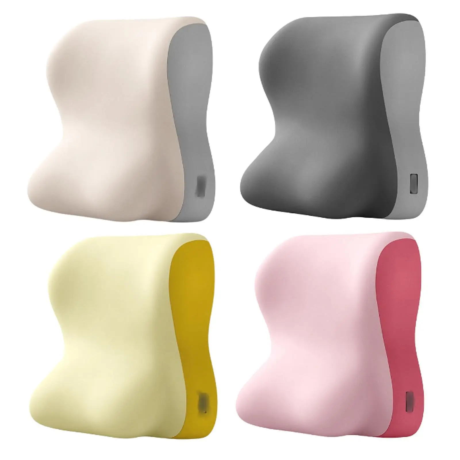 

Lumbar Support Pillow with Zipper Leg Cushion for Car Seat Home Office Chair