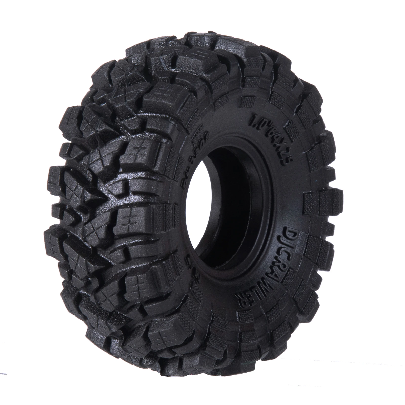 

1 Inch Enlarge And Widen Super Soft Tires 64x25mm 1/24 Rc Crawler Truck Car Parts For Axial Scx24 Fms Fms24 1/18 Trax/as Trx4m