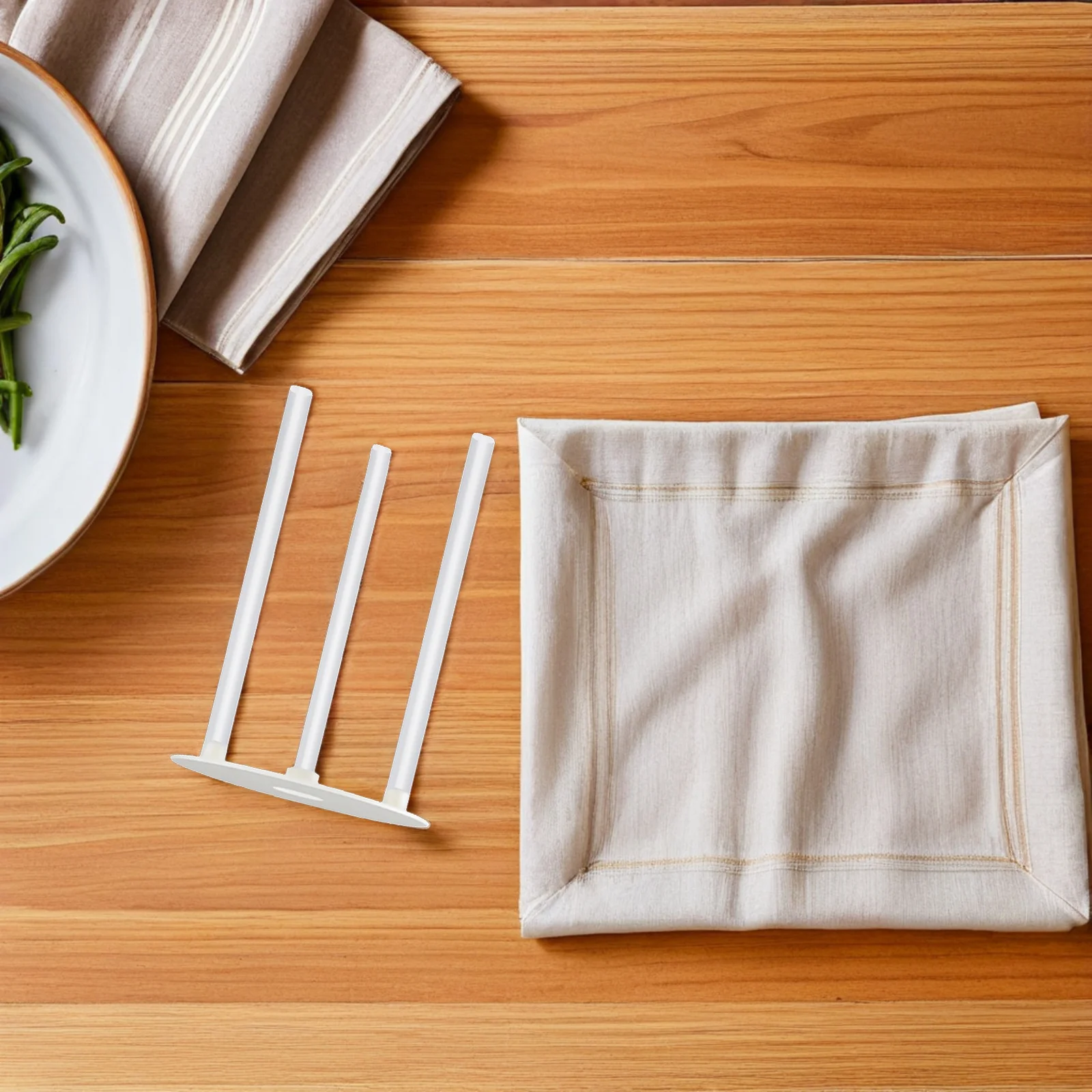 

8set Tier Supports 8 Sets Reusable Plastic Boards Dowel Rods For Layered Cakes Multilayer Cake Support Rack Tiered Cake