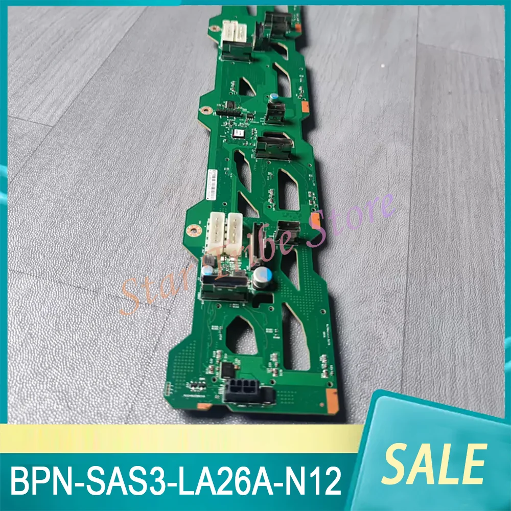 

Hard Disk Backplane BPN-SAS3-LA26A-N12 With 12 3.5 Disk Slots Supporting 12 SAS/SATA/NVME