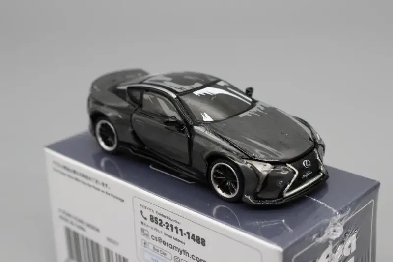 Era 1:64 lexus LC500 Collection of die-casting alloy cart model ornaments gifts