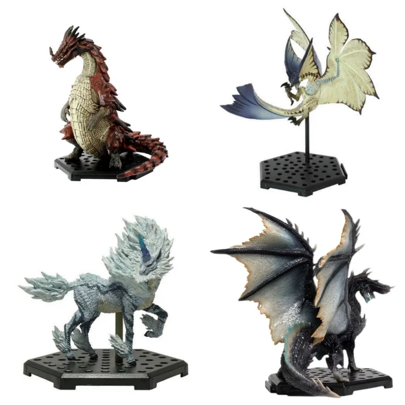 Monster World Anime Action Figure Hunter Plus All Dragon Rathalos Nergigante Nargacuga Zinogre Kushala Figure Model Toy Gifts