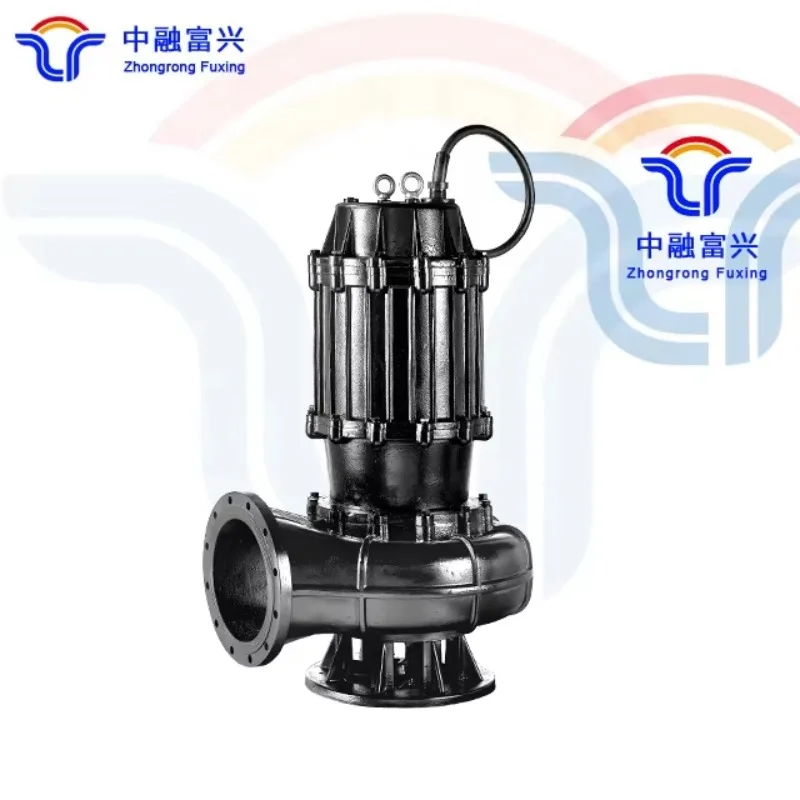 Hot Vertical Single-stage Sewage Pump Efficient and Non Clogging Sewage Pump  Submersible Sewage Pump