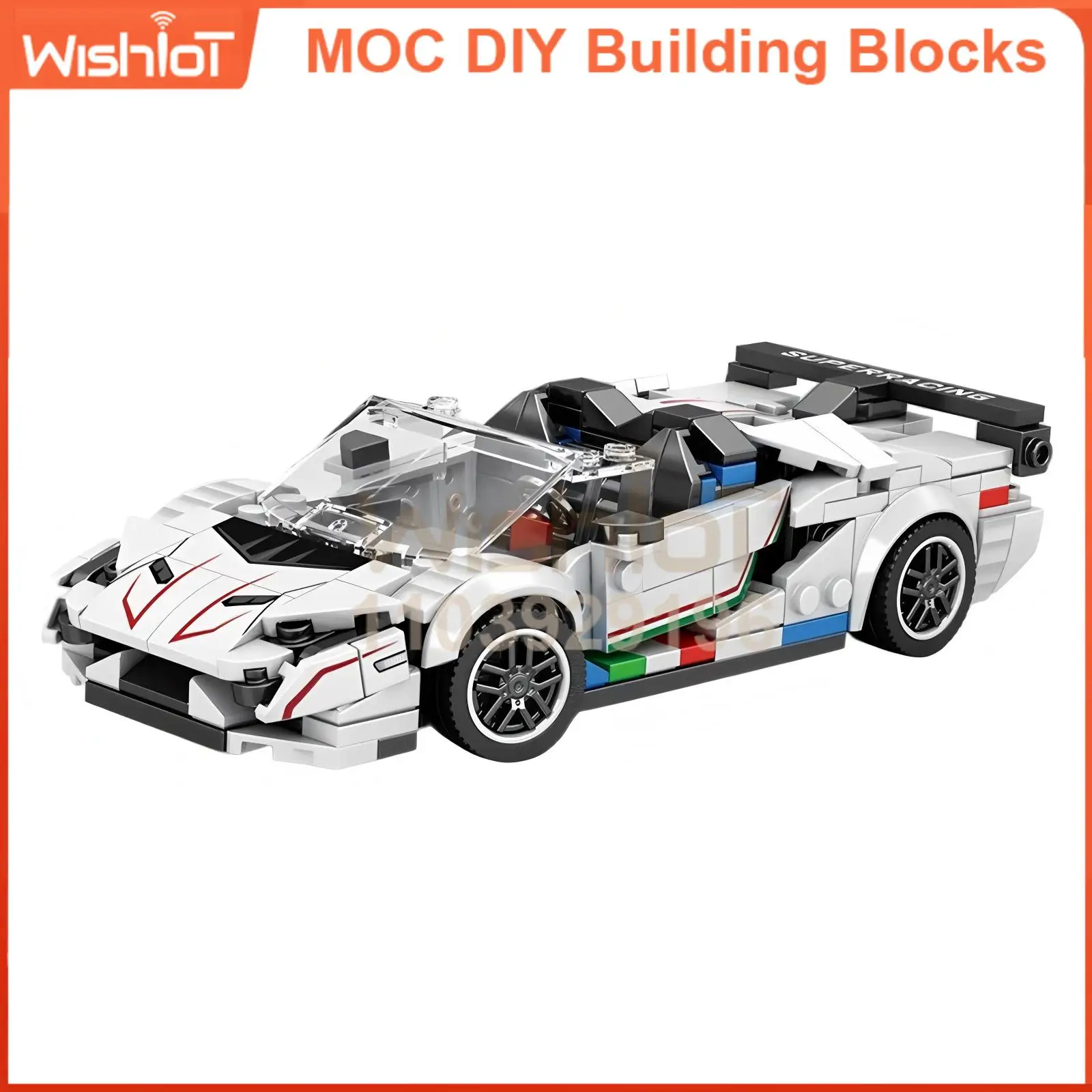 

367pcs RX7 Car Building Blocks 687 MOC Bricks High Tech Ideas Toy Kit Collection DIY Gift Kids Adults