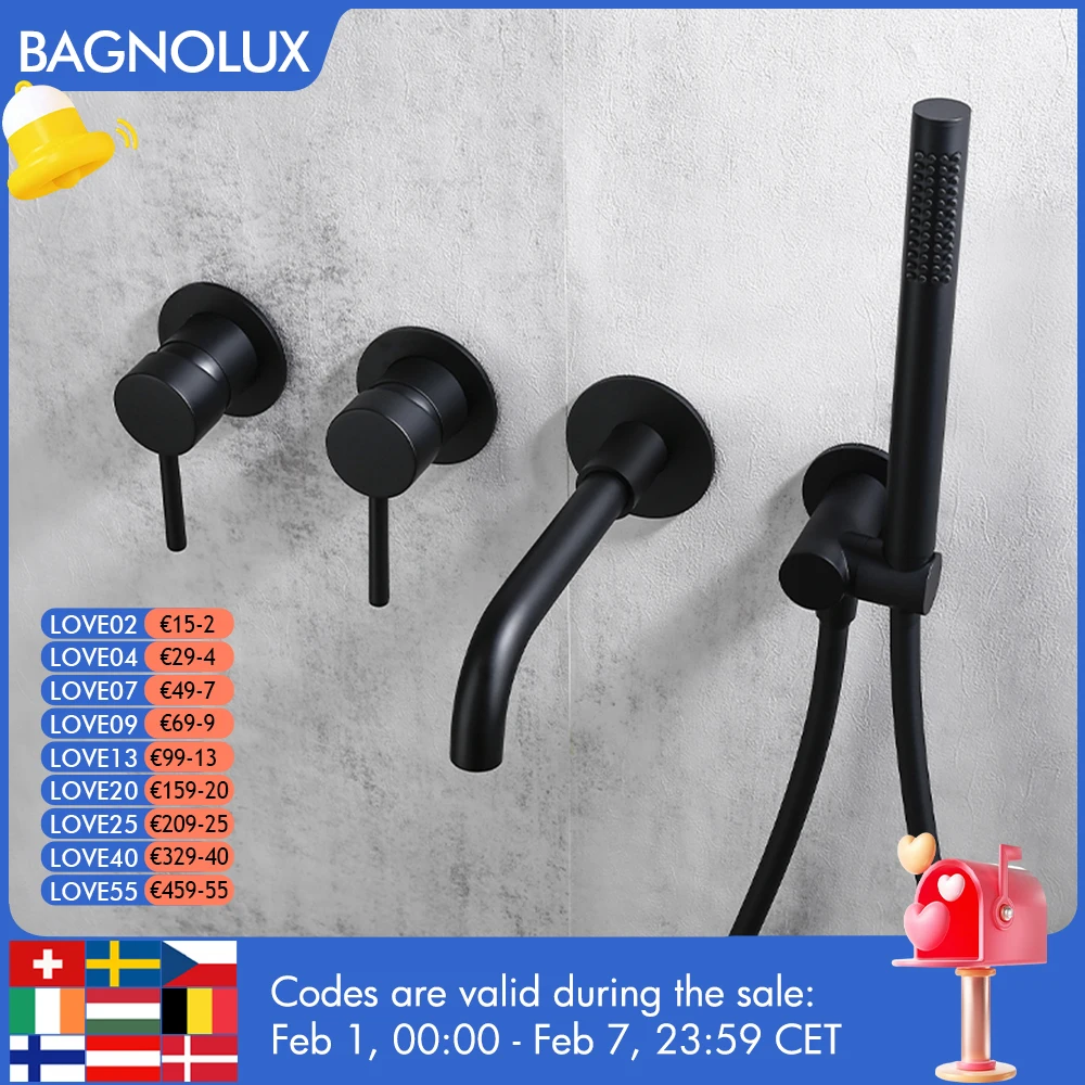 

Смеситель для душа набор для душа горячей и холодной 2 Way Diverter смеситель для душа твердая латунь с 150 мм/210 мм/260 мм смеситель для душа