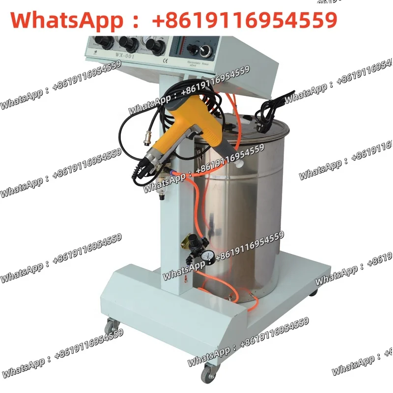 Machine de revêtement électrostatique en poudre WX-101 avec pistolet de pulvérisation, certifiée CE, fabriquée en Chine