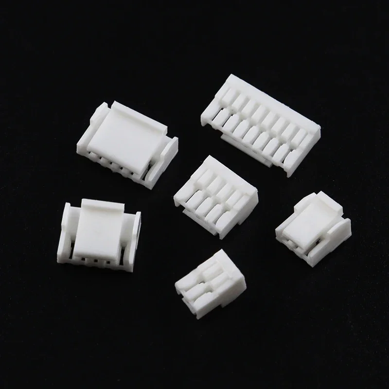 Wire connector GH1.25 Rubber Shell Plug Terminal Connector with Lock Connector  Spacing 1.25mm2P3Y4p5p6p8p