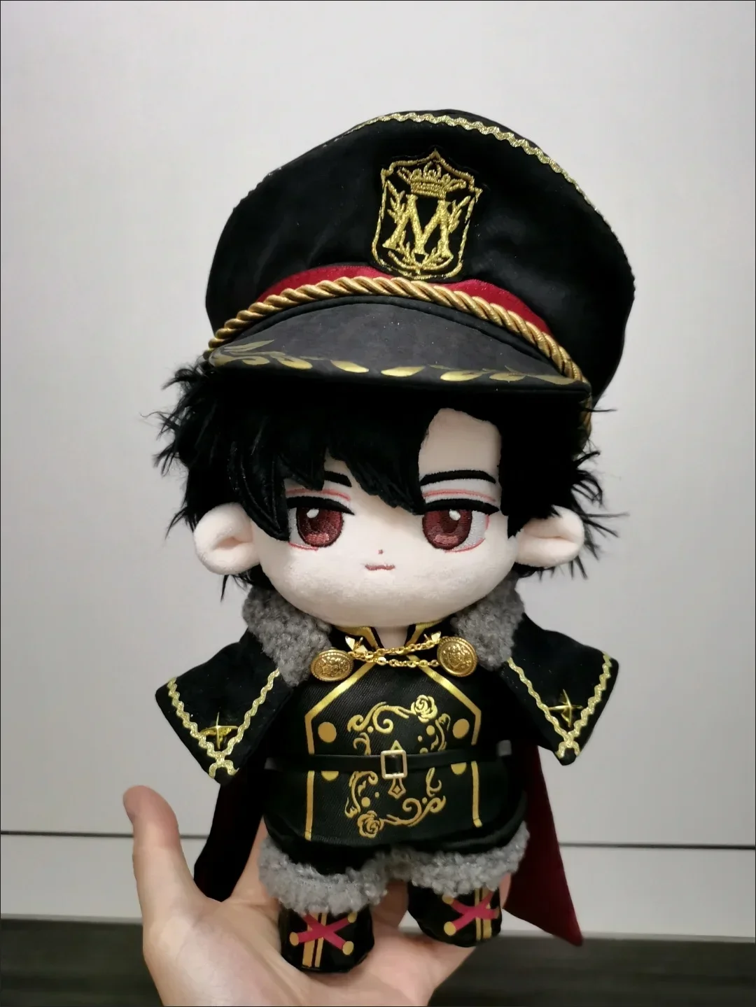 Jogo longe além do mundo gu shiye bonito menino cosplay boneca de pelúcia corpo vestir-se brinquedos travesseiro xams presente 20cm