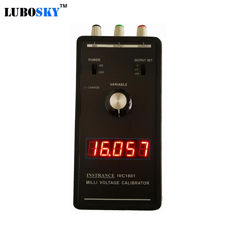 Milli voltage calibrator Suitable for calibrating precision instruments up to class 0.3 High stability test power supply