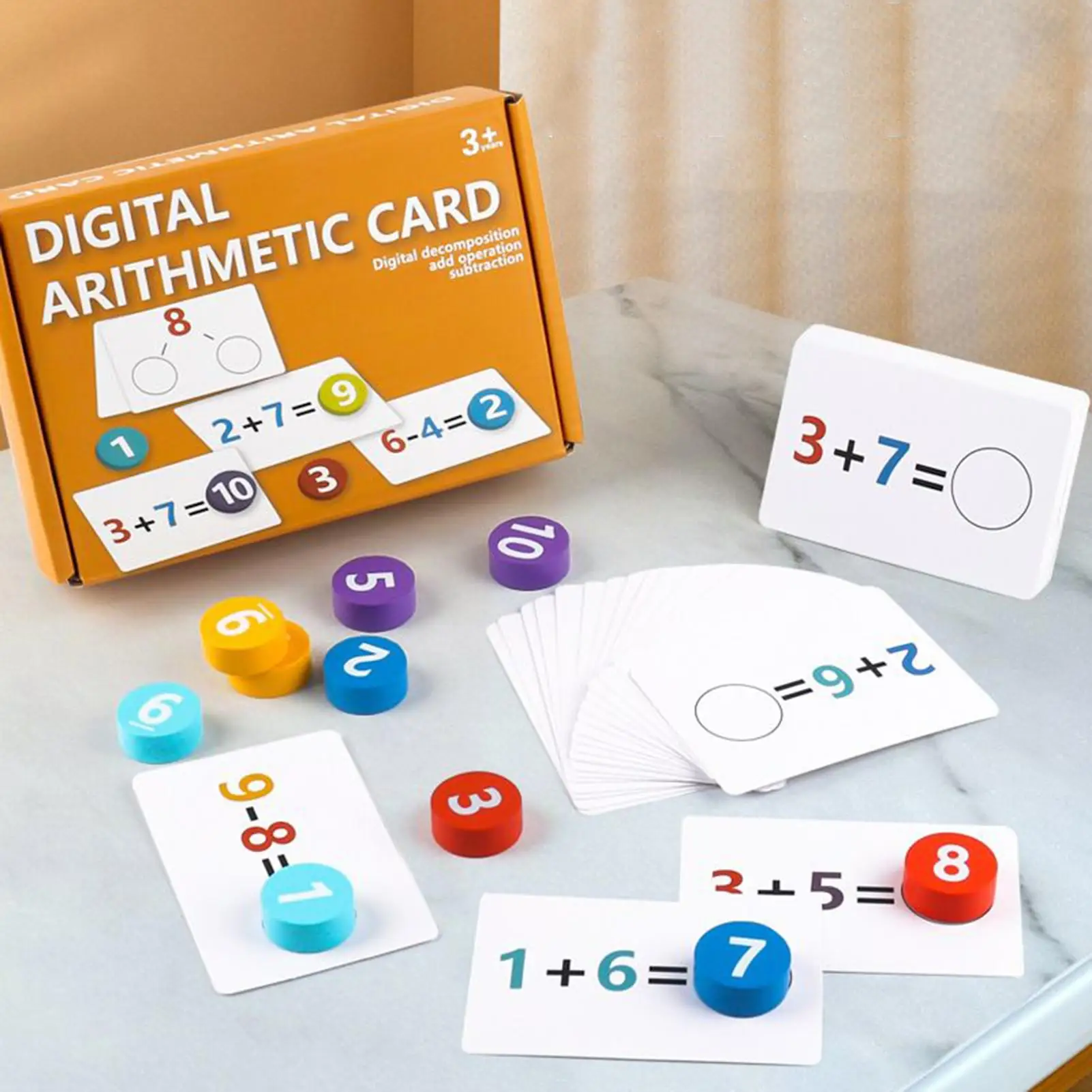 Número brinquedos aprendizagem interativa educacional criança adição cartões jogo de matemática para o jardim de infância casa escola sala de aula meninos meninas