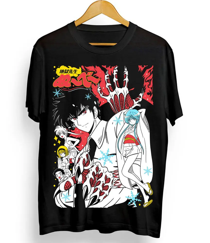 Nube T-shirt Jigoku Sensei Nube Anime Nueno Meisuke Tamamo Kyosuke Shirt