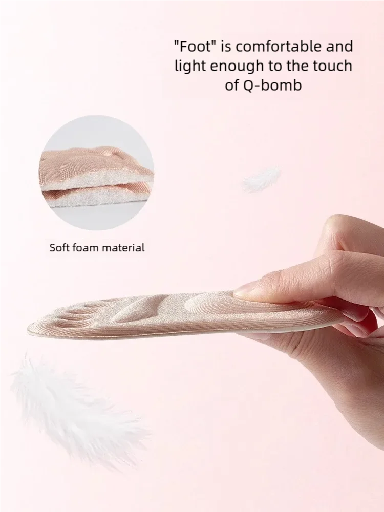 여성용 하이힐 샌들 2쌍 스폰지 릴리프 앞발 압력 패드