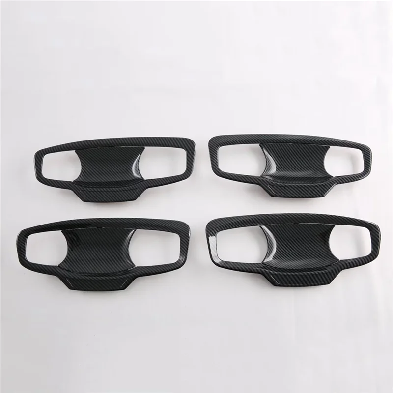

Крышка дверной ручки + накладка на чашу дверной ручки для Mitsubishi Triton/L200 20224, внешние сменные аксессуары из углеродного волокна-X6
