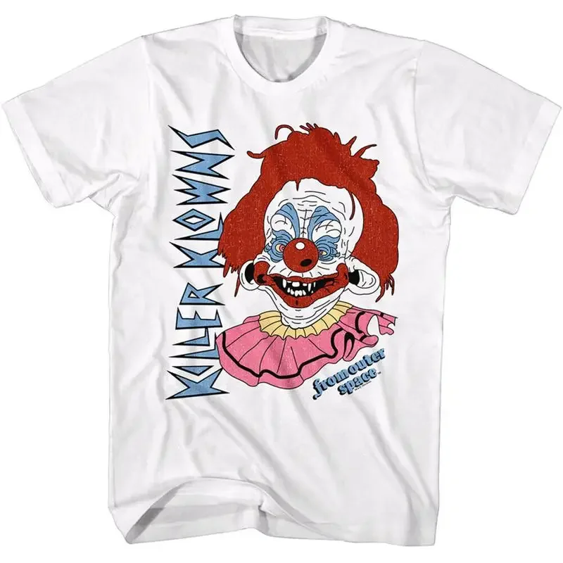Killer Klowns From Outer Space Rudy Close Up White T Shirt