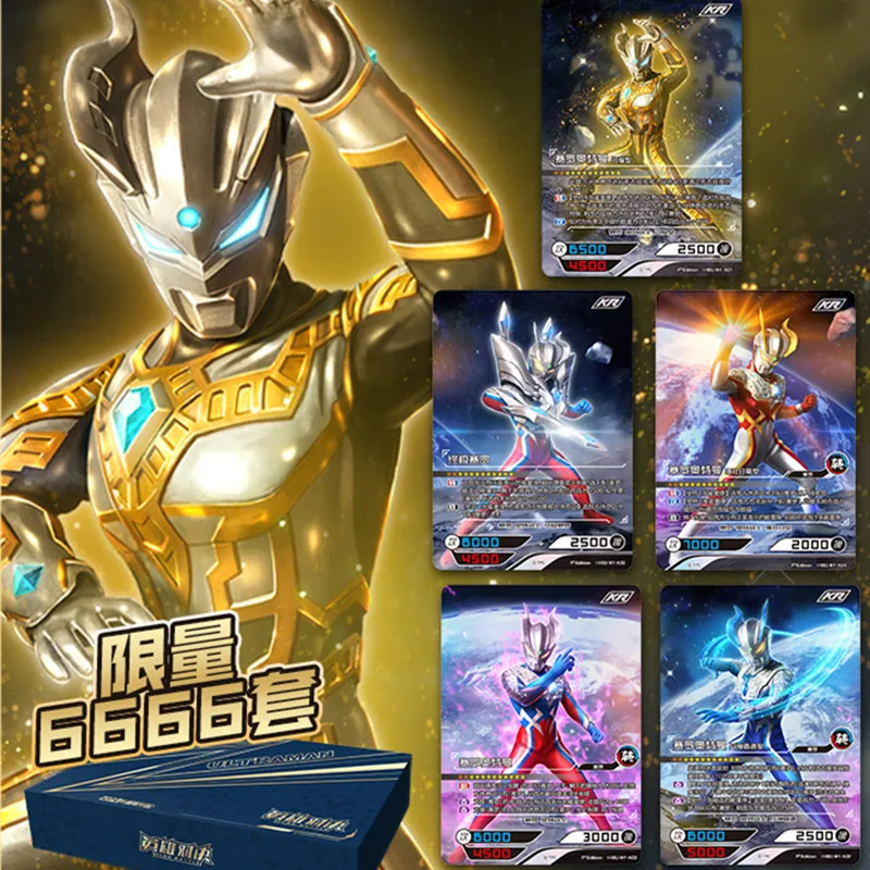 KAYOU Ultraman Blazar Ginga Card Hero Duel Fun Special Package Collection Luxury Edition Cards Children Figure Toys Gift