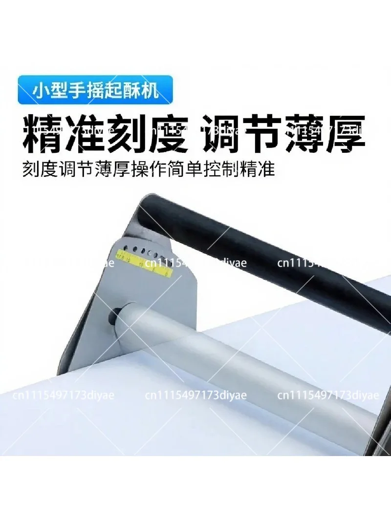 Commercial Pizza Dough Roller Machine 30x80cm Tabletop Pasta Maker for Home Kitchen Use