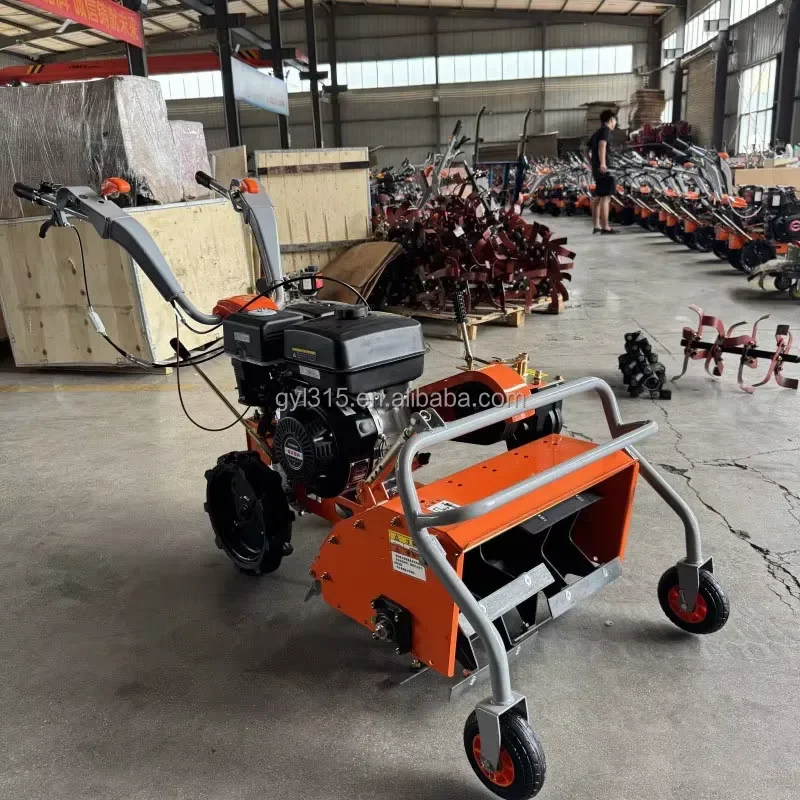 GuoYouLe Multifunctional Rotary Tiller Farm Cultivator 1 Year Warranty High Energy Saving Weeding Farmland Certification