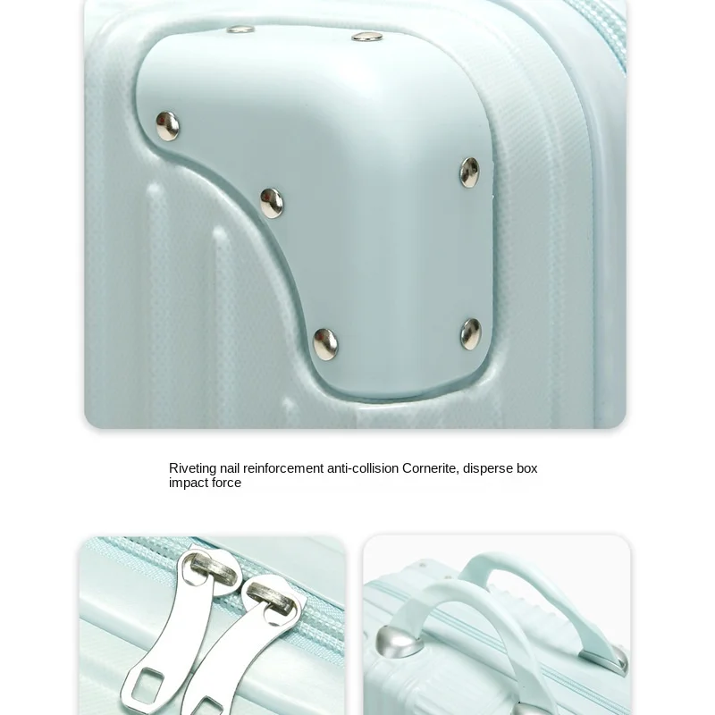 Luggage suitcase  inch cosmetic box souvenir small mini travel password box storage bagTrunks being luggage SUZAOZHE