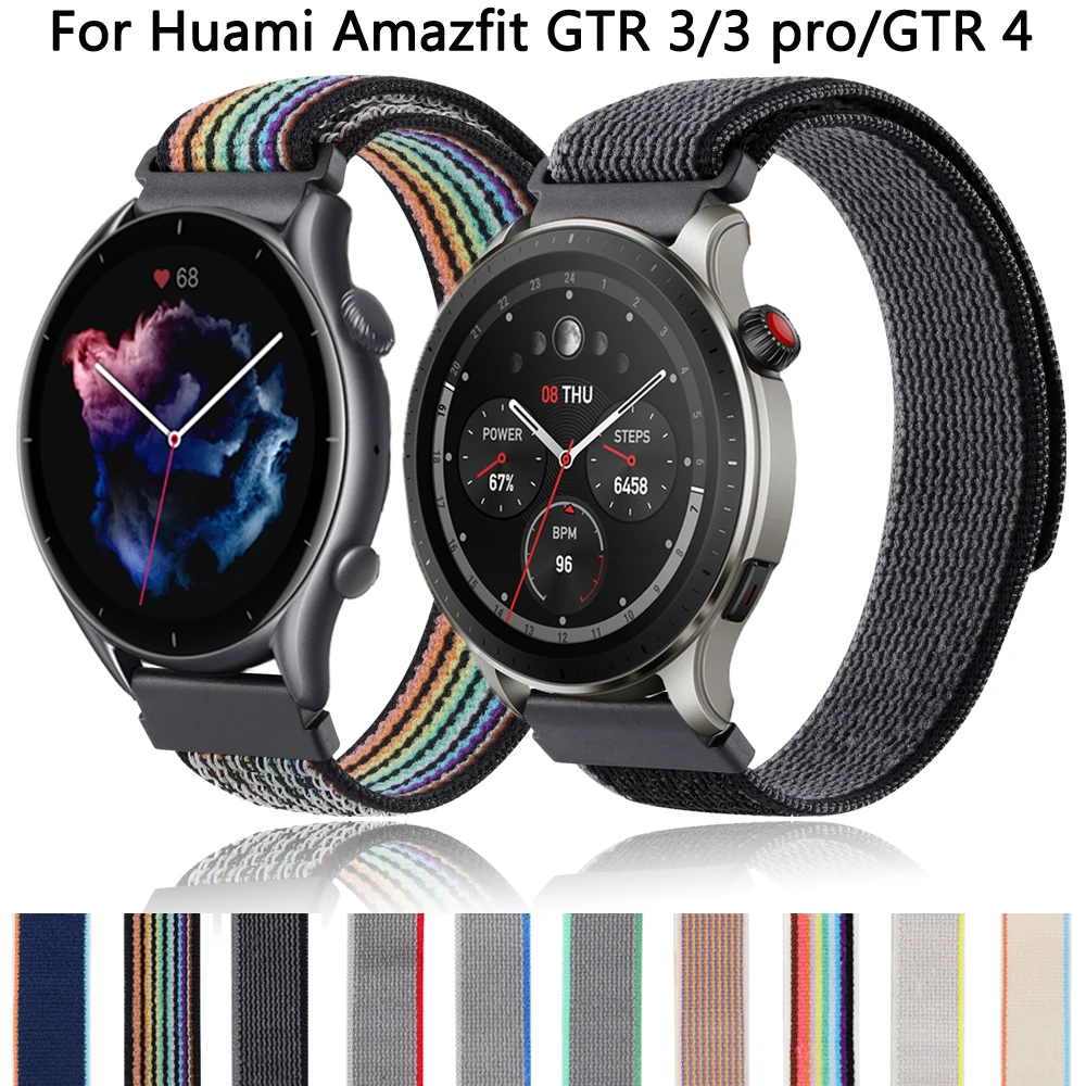 22Mm Dây Silicon Huami Amazfit GTR 3 Pro 4 3pro Đồng Hồ Thông Minh Amazfit GTR 2 2e Stratos 3 47Mm Băng Cổ Tay Thể Thao Vòng Tay