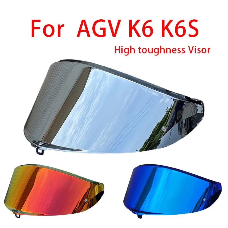 

K6 Visors Capacete Helmet Face Shield Windshield for AGV K6S High Toughness Strength Sunshield Motorcycle helmet accessories