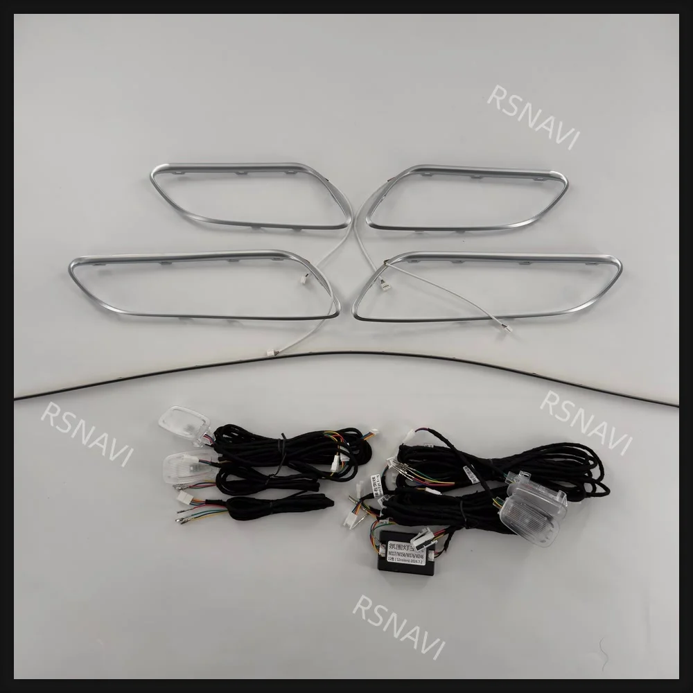 Basic LED Ambient Lighting Kit for Mercedes-Benz A-Class W176 B-Class W246 2013-2018 Interior Trim Lamps Decorative Illumination
