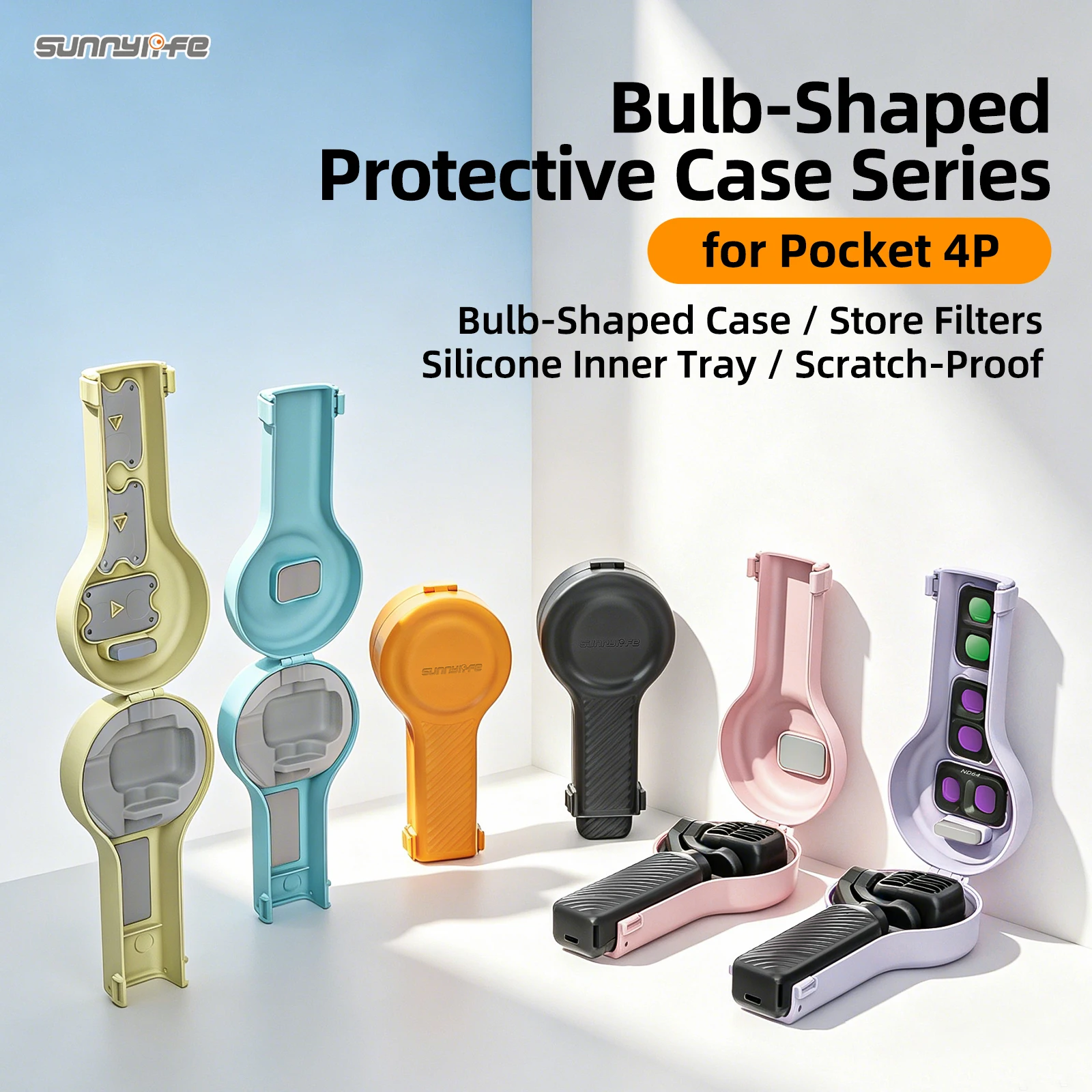Drone Gimbal Case - Sunnylife Hard Shell Gimbal Protective Case