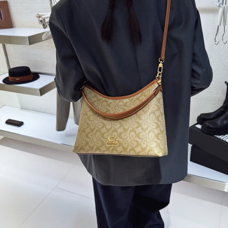 

Famous Designer Luxury Brand Tote Bag, Elegant Leather Crossbody Messenger For Women Popular Classic Ladies Handbag