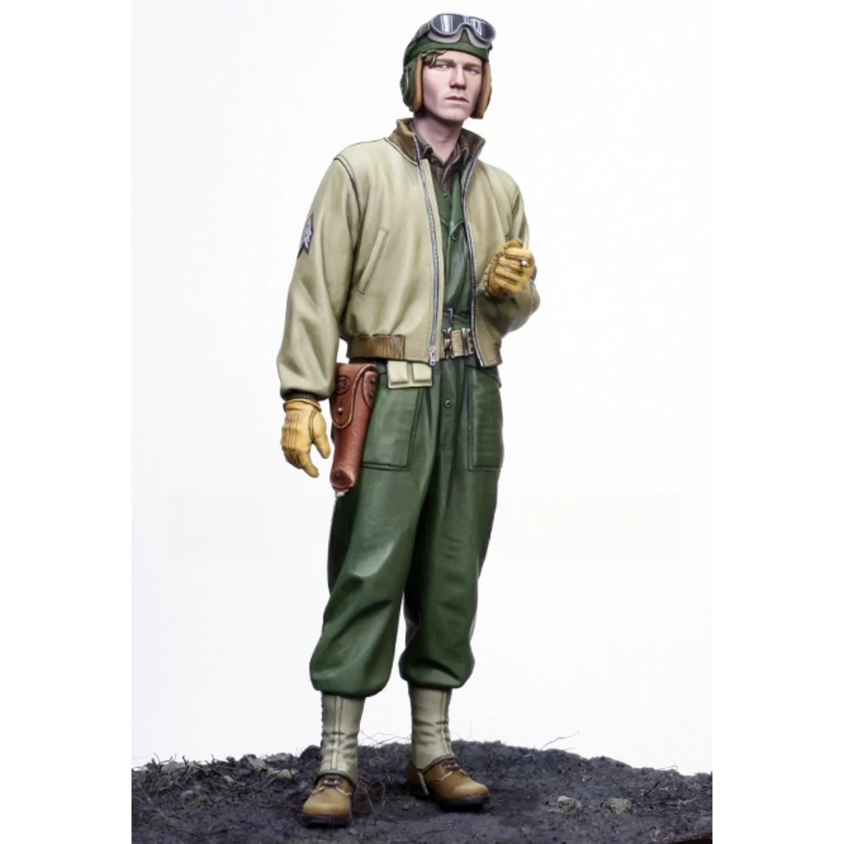 

1/16 resin soldier model GK - Military theme - American soldier - unassembled and unpainted DIY kit - 975R