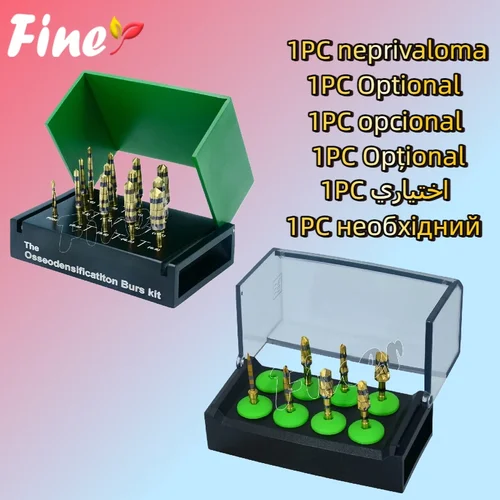 Imagen 2 del producto Fresas de osseodsificación, sistema de implante quirúrgico Dental, controladores de implante, elevación de seno maxilar, taladros para implantes dentales, 1 ud.