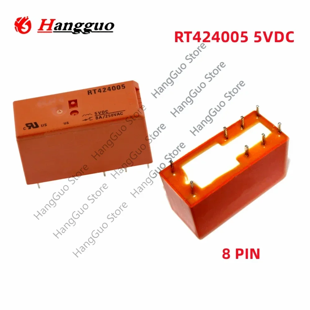 5pcs/Lot Original RT424005 5VDC  RT424048 RT314F05 RT314012 RT424024  RT424012 RT314024 RT424110 RTE24110 Relay