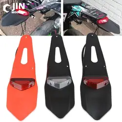 New For K-T-M HONDA CRF CR EXC YAMAHA WR YZF 250 400 426 450 Tial Bike 12 LED Motorbike Brake Stop Rear Fender Tail Light Enduro