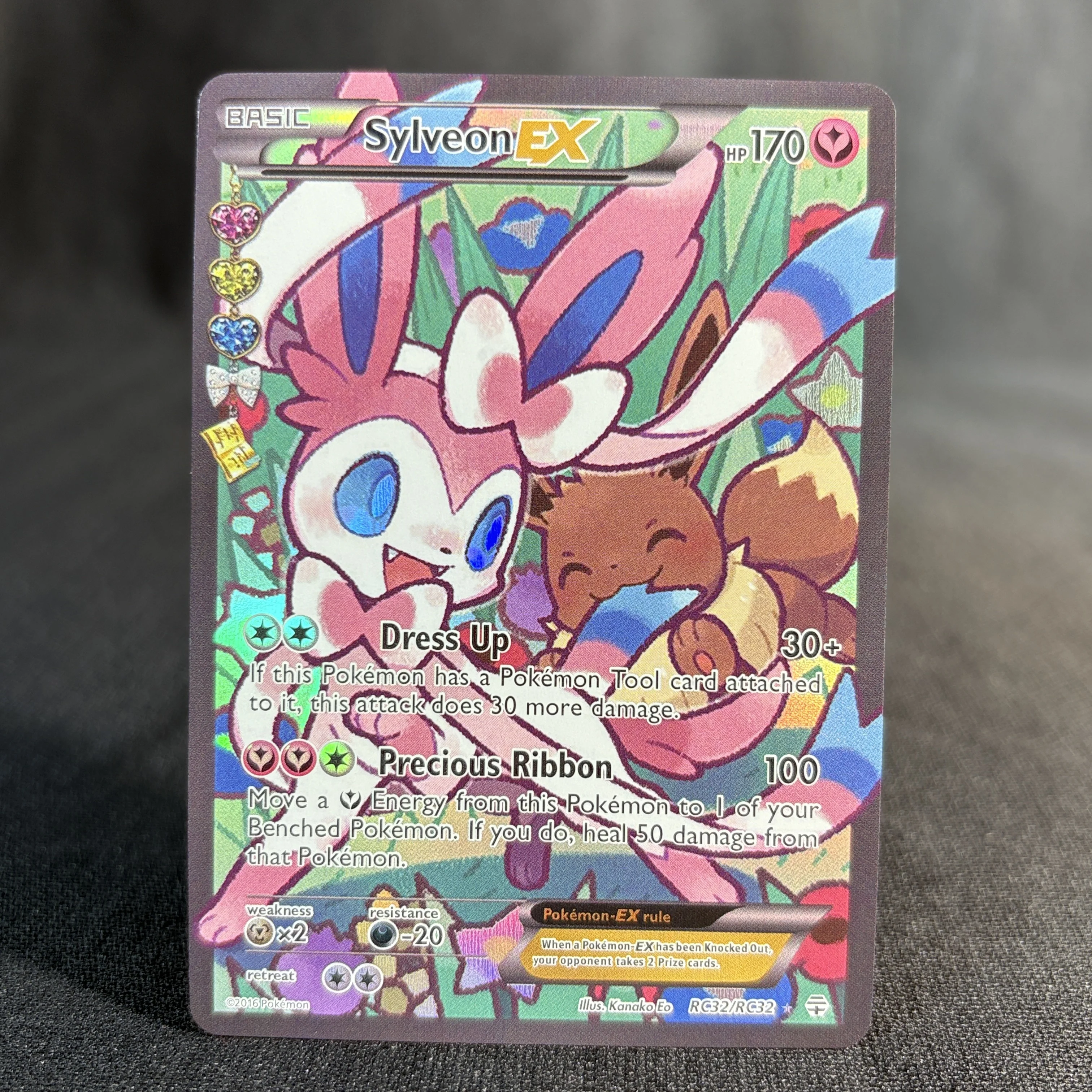 

Holographic Pokemon Cards Gardevoir Squirtle Sylveon Bellibolt Flareon Trading Card Proxy Collection Battle Card