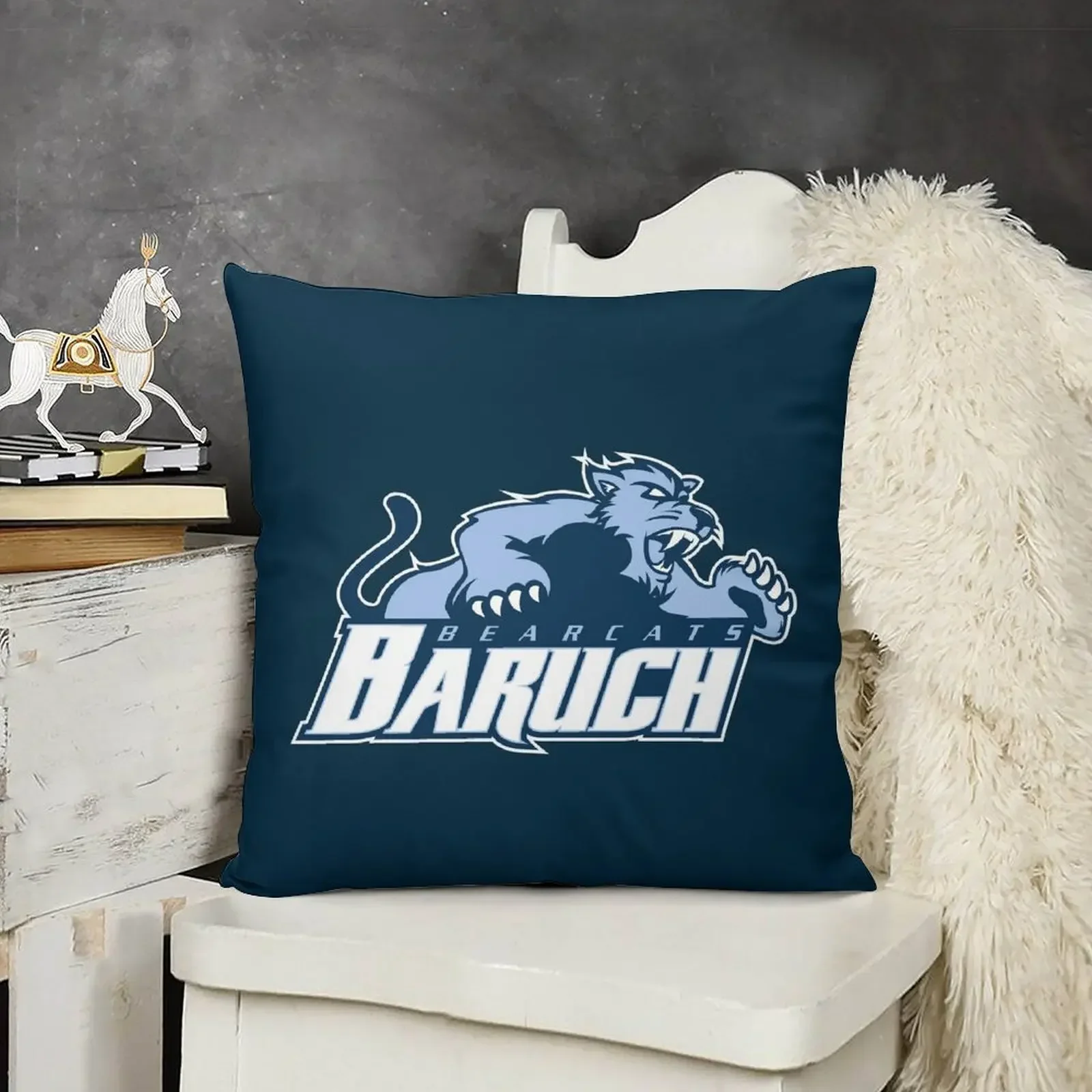 Fundas de almohada para sofá The Baruch Bearcats, fundas de almohada para sala de estar, fundas de cojines, fundas de almohada para sofá, almohada decorativa