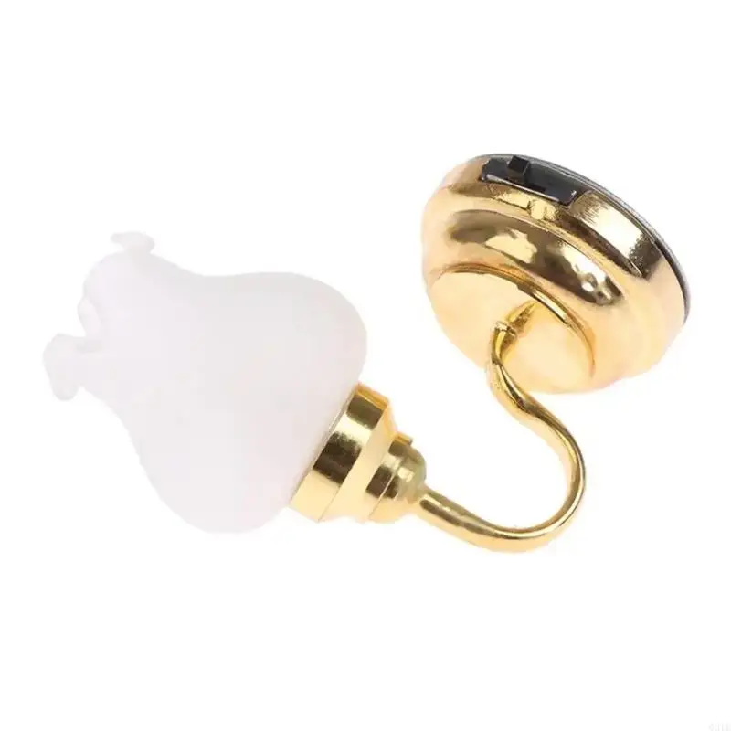 

G2Te House House Wall Lamp Модель модели модель аксессуаров подростки девочки для 1:12 кукол.