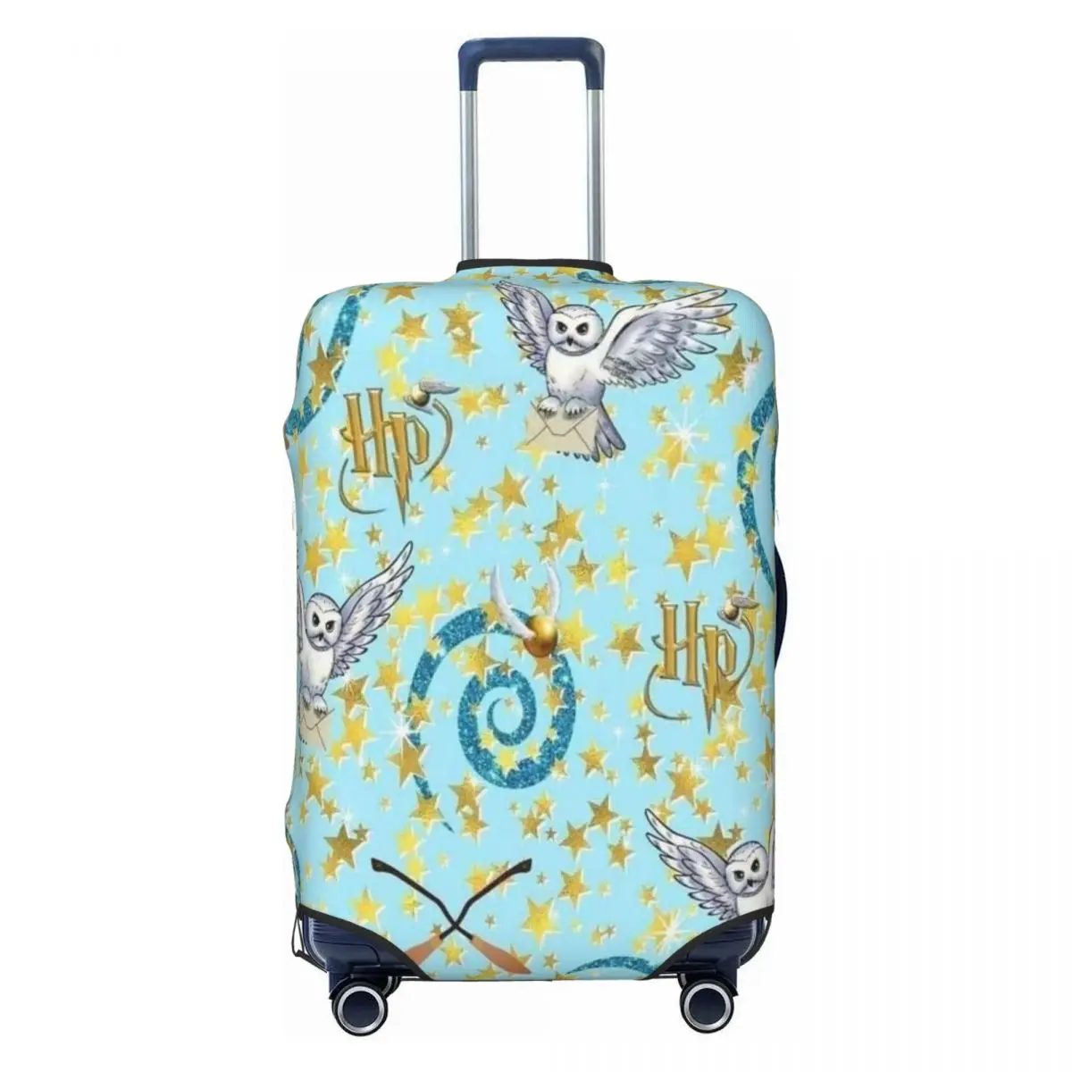 

Custom H-Harrys Movie Suitcase Cover Elastic Travel Luggage Covers for 18-32 inch