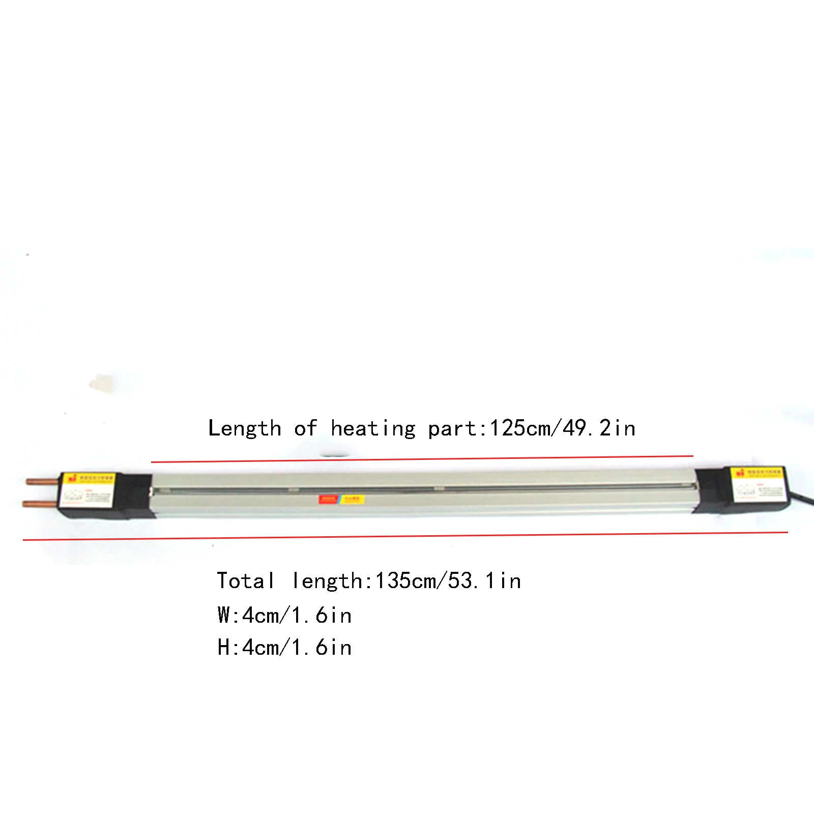 プラスチックPVCフォルダー,加熱機,49 ", 1500W, 1250mm