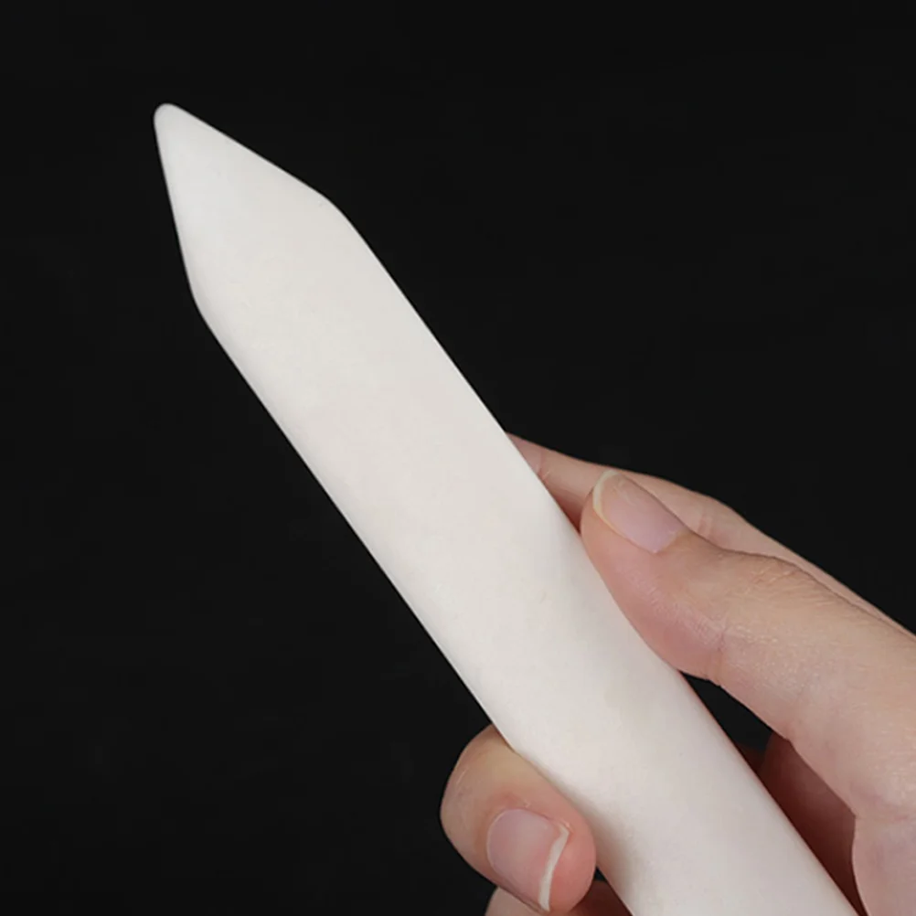 Plastic Bone Folder Creaser Scoring DIY Bookbinding Leather Crafts Card Making Folding Paper Handmade Burnishing Tools