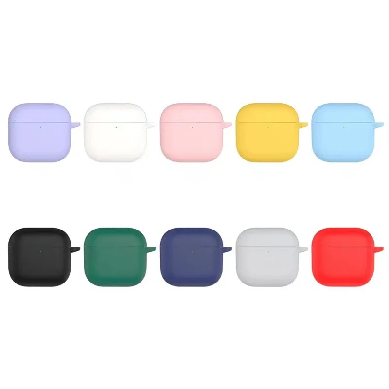 

Candy Color Case for AirPods 4 Airpod 1 2 3 Pro Pro2 Bluetooth Earbuds Charging Box Protective Earphone Case Cover