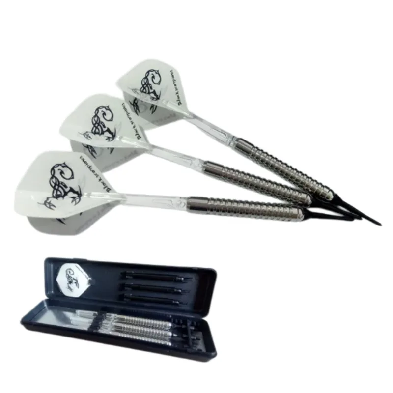 

3Pcs Soft Tip Stainless Steel Darts 17G Professional Darts Indoor Sports Darts Pin Sports Game Free Shipping