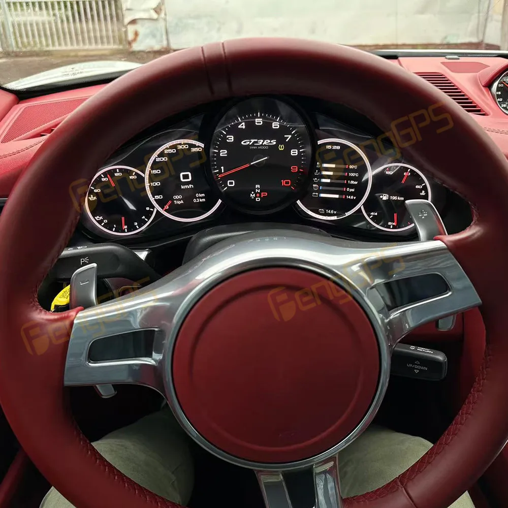 

Для Porsche 911 2012-2019: Цифровая приборная панель LCD, виртуальный кокпит, многофункциональный спидометр