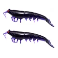 2pcs purple Shrimp