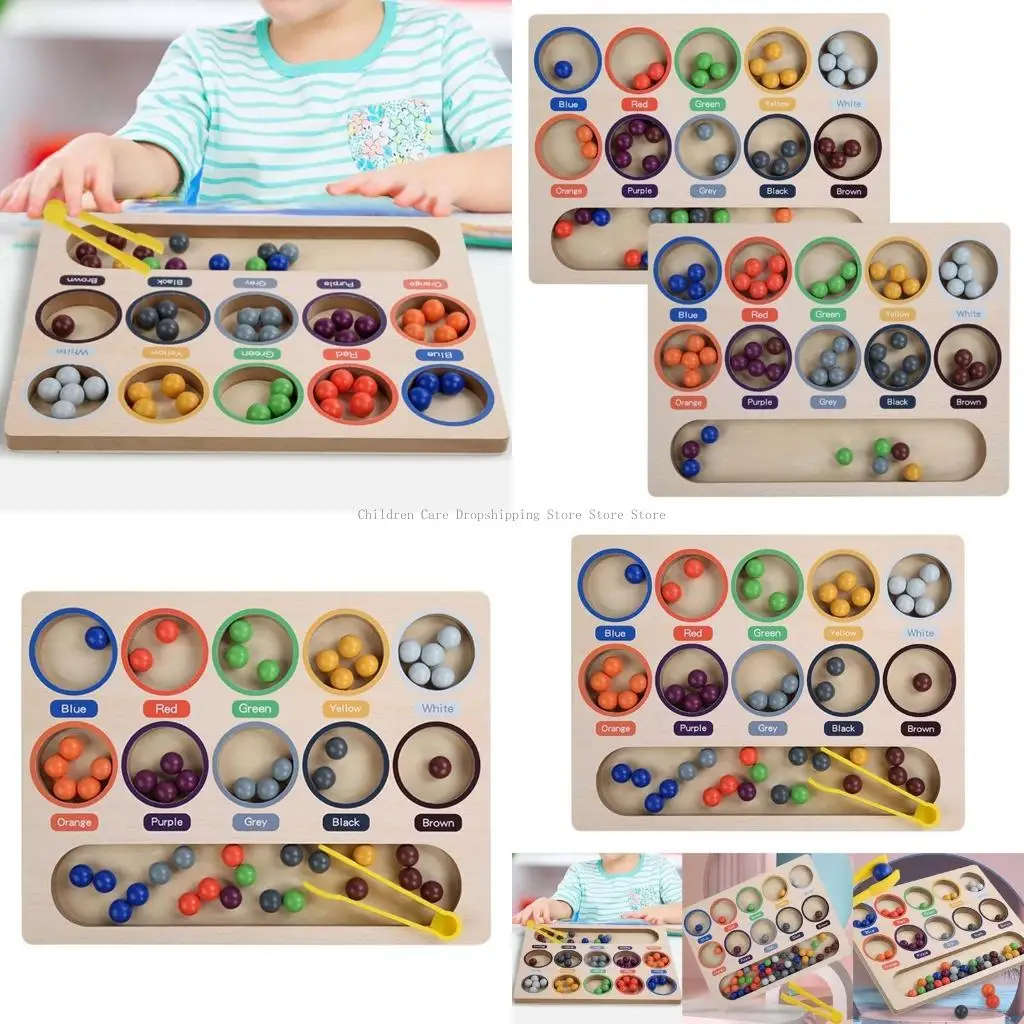 Tavolo giocattolo educativo per bambini Tavolo multifunzionale portatile per giochi manuali per l'equilibrio. Riconoscimento