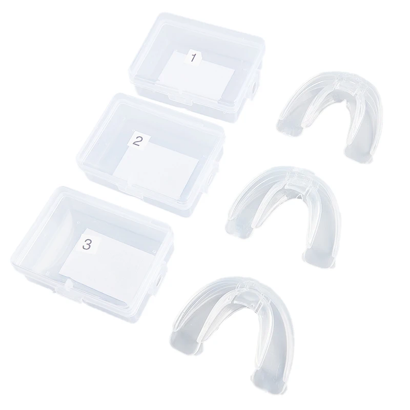 Dental Orthodontic Teeth Corrector Silicone Braces Retainer Straighten Tools Teeth Capped For Adults Tooth Care Tools 3 Phases