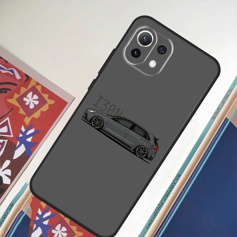 I30N Cars Case For POCO F5 X3 X5 Pro F4 X4 GT F3 M5s M5 Cover For Xiaomi 13 Lite 12 11 11T 12T Pro