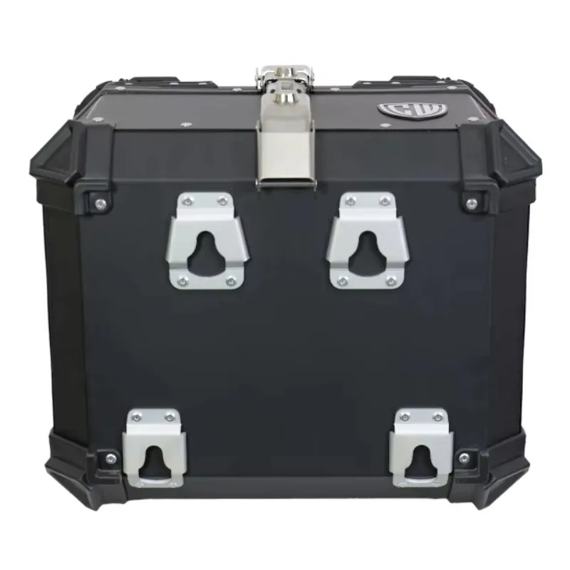 STLF 45L قابل للقفل صندوق دراجة نارية حامل الحيوانات الأليفة المحمولة مقاومة الطقس دراجة نارية الكلب الحيوانات الأليفة دراجة نارية مربع خلفي سكوتر الذيل